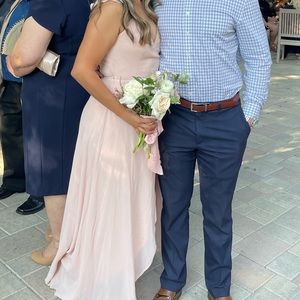 Pink blush lulus dress